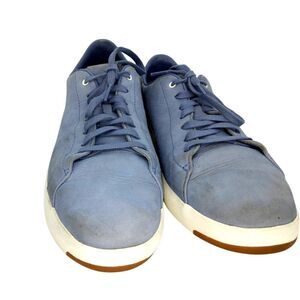 Cole Haan Grandpro Mens Pre-owned Gray Leather Tennis Sneakers - sz. 11 1/2